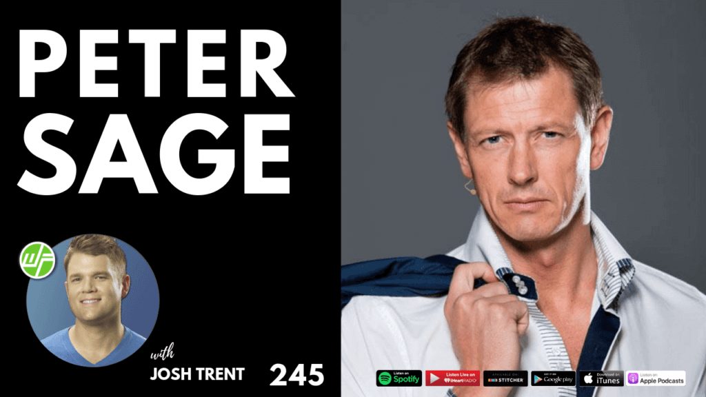 245 How To Reinvent Yourself_Peter Sage WELLNESS FORCE RADIO PODCAST JOSH TRENT 245 How To Reinvent Yourself_Peter Sage WELLNESS FORCE RADIO PODCAST JOSH TRENT