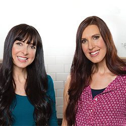 Pearl Barrett and Serene Allison