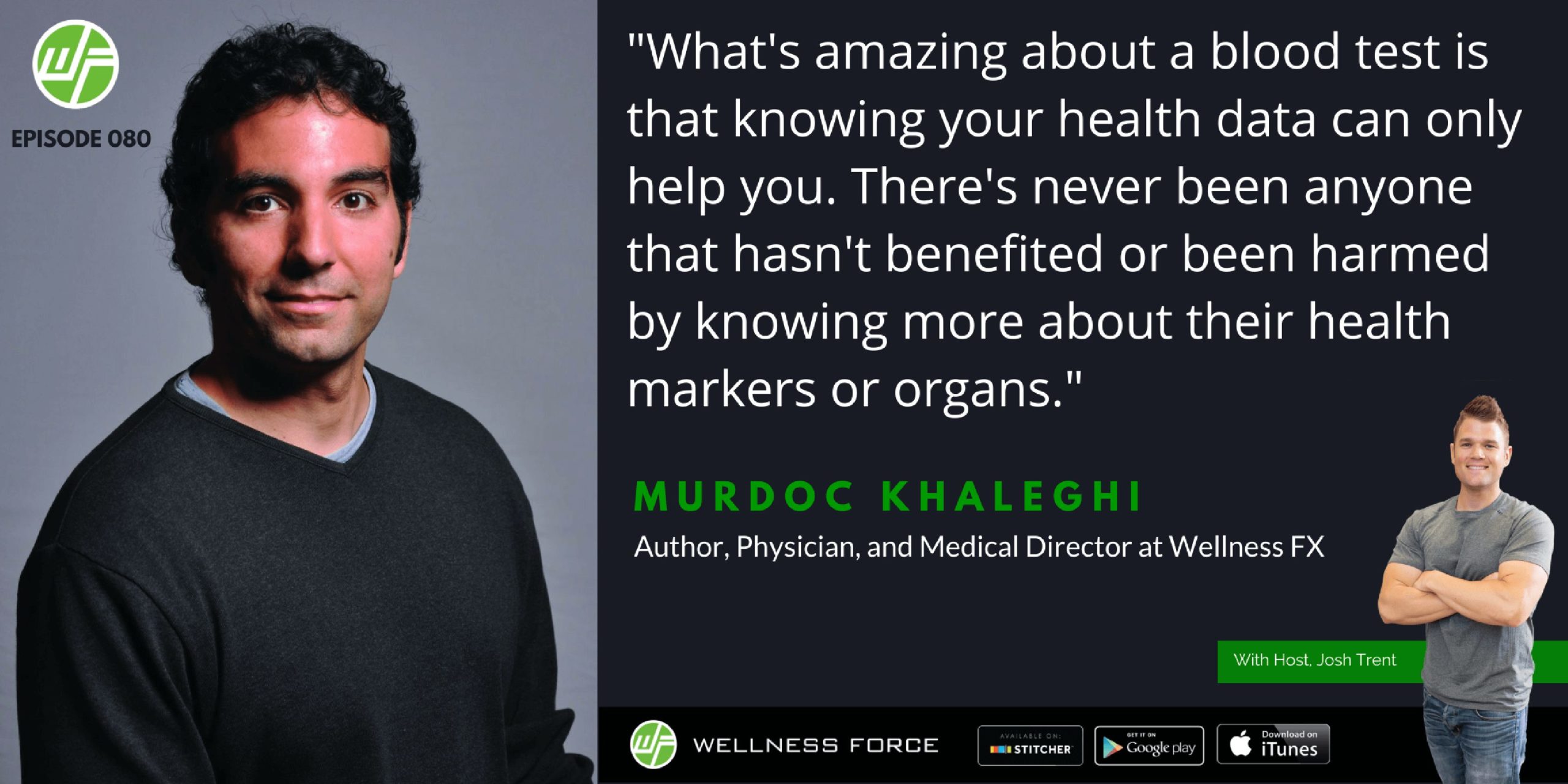 Dr. Murdoc Khaleghi Bulletproof from a Blood Test