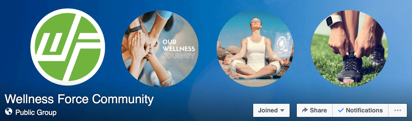 join the wellness force facebook group