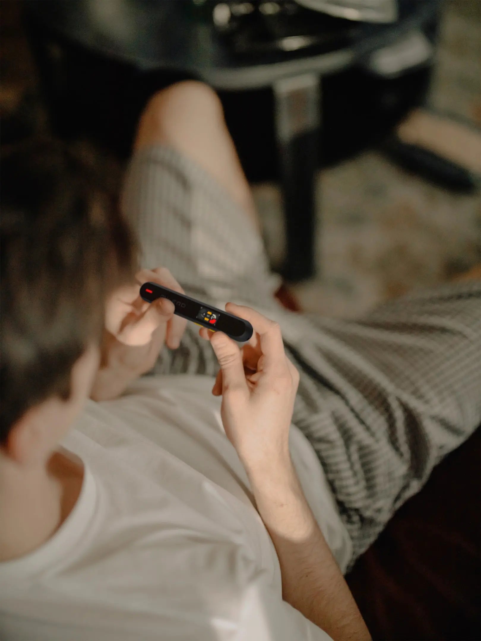 EMF detector in human hands