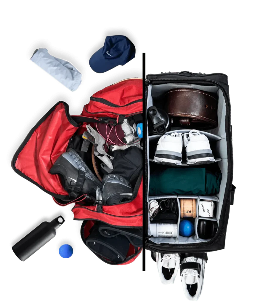 haven athletic gym bag