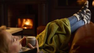 hygge-inspired home setup