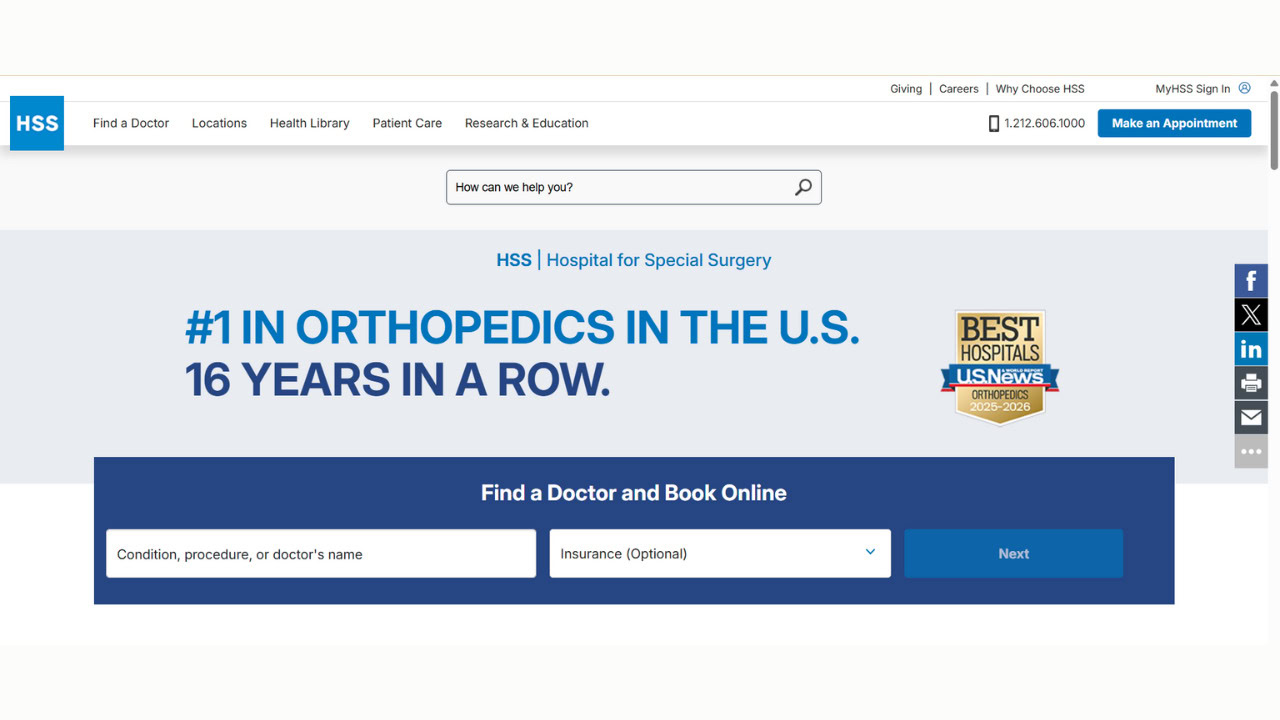 Top-Rated Orthopedic Surgery Centers Across 5 U.S. States Top-Rated Orthopedic Surgery Centers Across 5 U.S. States