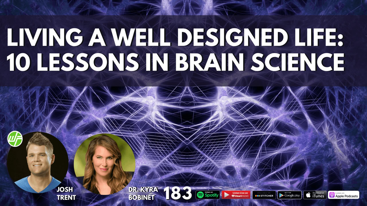 Dr. Kyra Bobinet | Living A Well Designed Life: 10 Lessons In Brain Science WELLNESS FORCE RADIO EPISODE 183 Dr. Kyra Bobinet | Living A Well Designed Life: 10 Lessons In Brain Science WELLNESS FORCE RADIO EPISODE 183