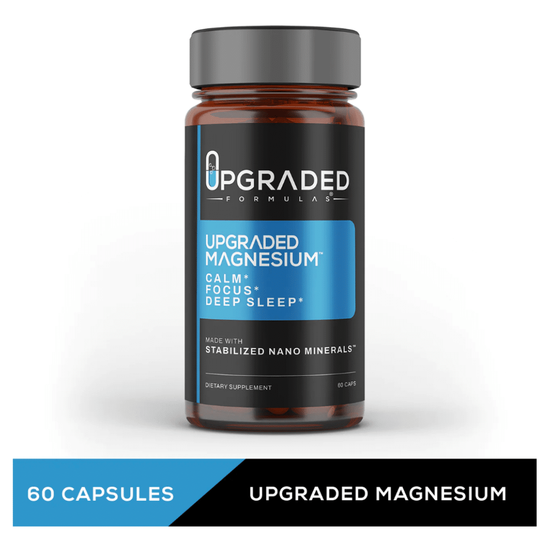 Night Biohacking Tips: Transform Your Sleep + Health Upgraded Formulas Magnesium Capsules