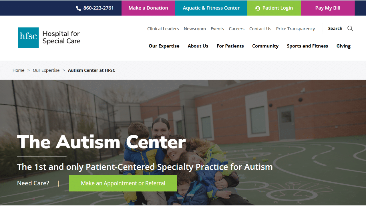 Best Autism Centers in 10 US Cities Hospital For Special Care Autism Center