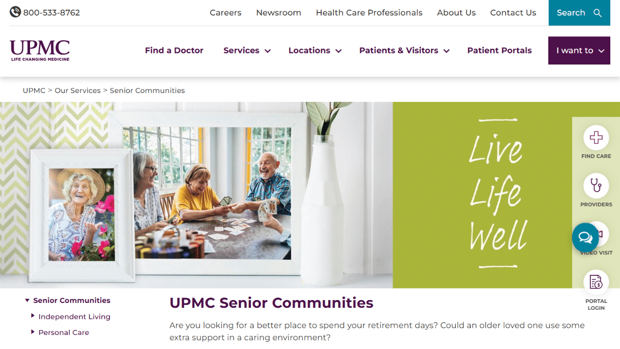 Certified Nursing Assistant Jobs in Pennsylvania UPMC Senior Communities
